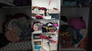 Clean With Me | Declutter the wardrobe with me #wardrobeorganization #cleanwithme