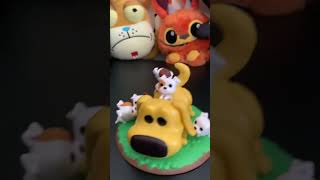 Dug with puppies #dugdays #up #pixar #disney #like #subscribe #funkopop #deluxe #dug