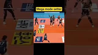 Mega mode setter #mega #volleyball #viralvideo #news #shorts #voli #redsparks #artist #fyp #sports