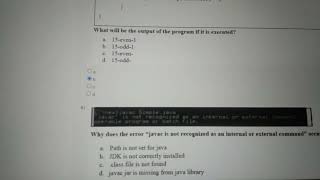 NPTEL- Programming in Java Week 1 Quiz Solutions