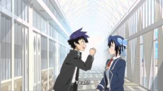 Nisekoi Seishirou Tsugumi Gives Ichijo Raku Valentines Day Chocolate
