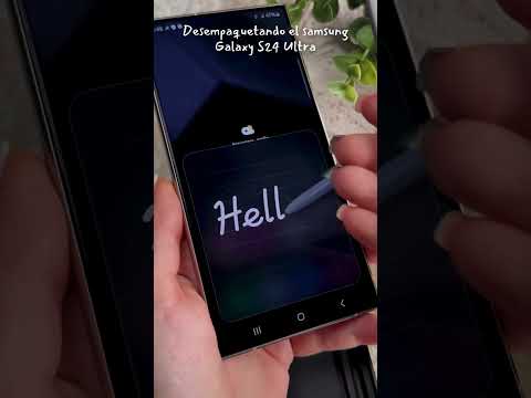Desempaquetando el Samsung Galaxy S24 Ultra