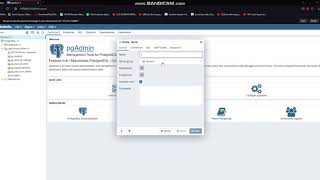 Lab 1  Creating new superuser account using pgadmin