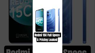 Redmi 15C Full Specs & Pricing Leaked – Budget Beast or Just Another Entry-Level Phone? #Redmi15C