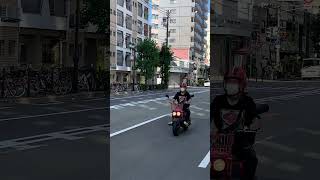運転が荒くなる大阪府警パトカー