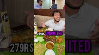 🔥279rs Unlimited Non Veg✅😱ACK Restaurant🚨#shorts #nonveg #biryani #chicken #kannada #unlimited