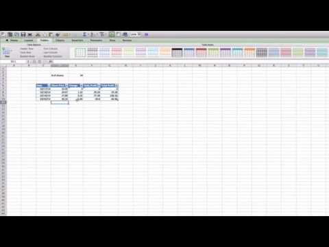 Excel Tutorial 2: Equations and Charts