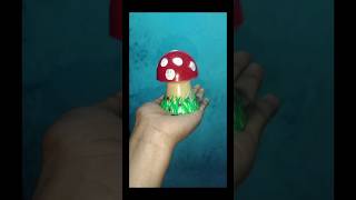 how to make beautiful mushroom decor 🍄🍄with waste LED bulb#diy #shorts #vairal#video #home decor