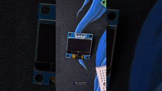 I2C vs SPI | OLED Displays | 4 pin vs 7 pin Protocols Explained in 30 Seconds! #shorts  #oled