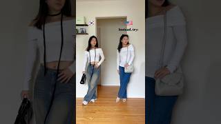 Trends in Korea vs. US (part 6) #koreanoutfits #acubi #acubistyle #stylingtips