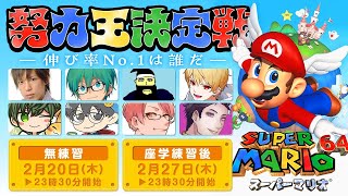 【中野あるま視点】努力王決定戦【スーパーマリオ64】