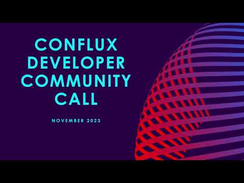 Conflux Developer Community Call Summary + Chainsatlas Demo | Nov 23