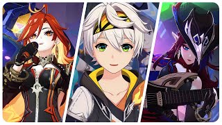 Bennett's Performance with Mavuika & the Band (Cutscene) Sunspray Summer Resort | Genshin Impact 5.8