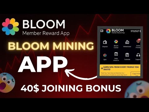 Bloom App New 2025 | New project | Complete withdrawal process guide