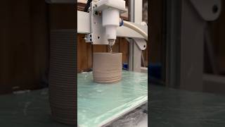 Clay 3D print using the Tronxy Moore 2 Pro 🙌 #3dprinteddesign #craft #design #art #artandtech