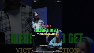 top 3 website to get victims location #hacker #hacking #cybersecurity  #hackingworldorg #hacks