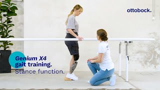 Genium X4 gait training. Stance function. | Ottobock Professionals
