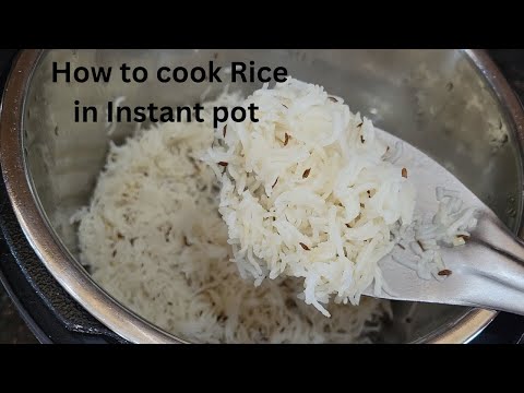 How to cook Rice in instant pot | Long Grain Rice in Instant pot | Basmati Rice in instant pot