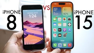 iPhone 15 Vs iPhone 8! (Comparison) (Review)