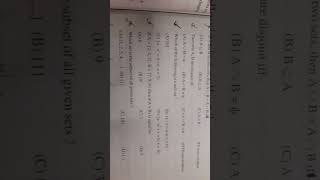 | SET THEORY IMPORTANT MATHS QUESTIONS | CLASS 11 AND 12 | MCQs |