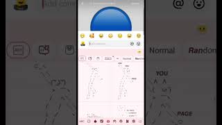 How I teasing with my girlfriend… #fyp #shorts #keyboard #textart #viral #emoji #text #cartoon #lmao