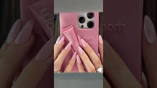 baby pink chrome💗🎀 #rhode #nails #trending #nailinspo #shorts #viral #ytshorts #feed