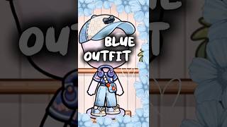 BLUE OUTFIT IDEA IN AVATAR WORLD 😱💙 #pazugame #pazu #avatarworld #avatarworldgame