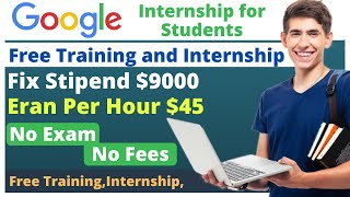 Google Free Training Internship Progmer for Students | Google STEP 2022 | Google Internship 2022