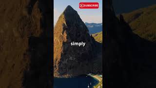 St  Lucia's Pitons Caribbean Wonders #shorts