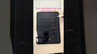 How to turn any planner into dark mode in notability.! #ipadplanner2025 #ipadnotes #ipadpro