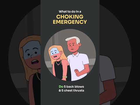 What to do in a choking emergency