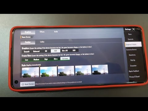 ONEPLUS  8 pro BGMI test HDR