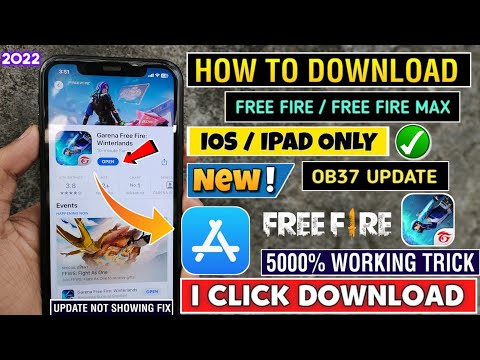 HOW TO DOWNLOAD FREE FIRE IN IPHONE | OB37 UPDATE FREE FIRE IPHONE DOWNLOAD | FREE FIRE IN IPHONE