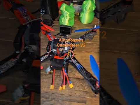 first test flight of autonomous Quadcopter V2. full video coming soon #pixhawk #quadcopter #3dprint