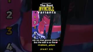 Ranking the Best Invincible Variants PART 33