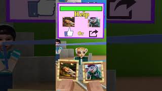 Squid Game 3 - Rope Jumping - Help Ballerina Cappuccino choose: LEFT OR RIGHT, to win!