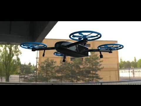 Dron in Solidworks