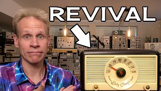 Revival Of A Northern Electric Baby Champ Radio Receiver!