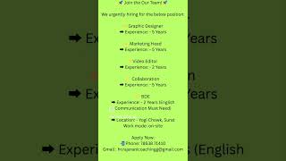 #qa #job