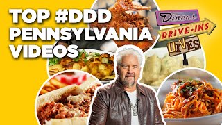 Top #DDD Videos in Pennsylvania with Guy Fieri | Diners, Drive-Ins and Dives | Food Network