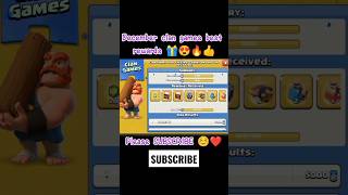 Clan games best rewards December 2022 😍🎁🔥 #clashofclans #coc #cocshorts #clangames #cocmemes