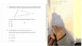 Math tutor completes HSC Math Ext 1 Paper under exam condition