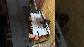 PART 2 : Assembling my new Bosch RA1171 Cabinet Style Router Table  #boschtools #woodworking #diy