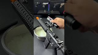 Dont show this mk18 gelsoft to your boyfriend! #gelsoft #toy #blaster