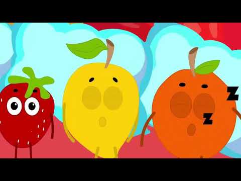 Fruits Five In The Bed Nursery Rhymes Songs For Kids & Babies- BOOMBOOM TV
