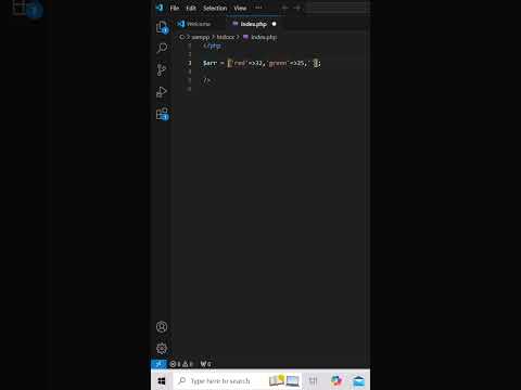 ksort() function in php #php #viralshorts #development #shorts