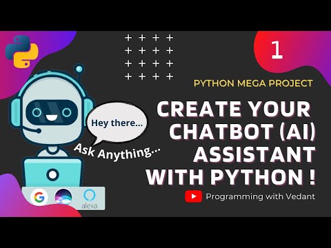Python Programming | Chatbot(AI) Project - Ask anything | Part 1 | Tutorial #40