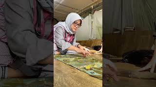 Eco-Print Your Own Green Leather Masterpiece #art #ecoprint #eco #diy #workshop #nature #ecoprinting