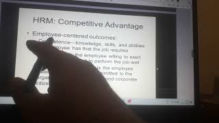 Strategic role of HRM