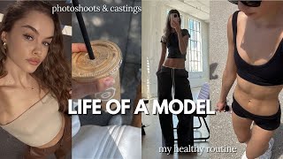 life of a model📍LA ♡ my healthy routine, shoots & castings, workouts
